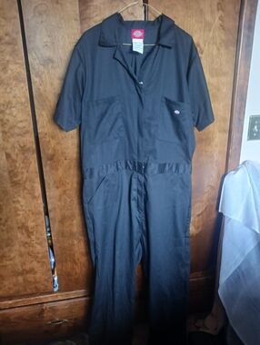Dickies Women's Black Coveralls